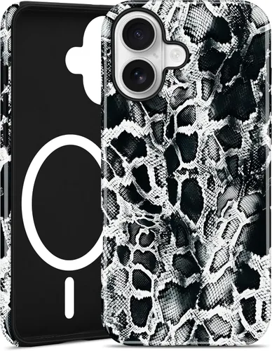 Vista 65 de Jusy Funda magnética Zebra para iPhone XR, color negro
