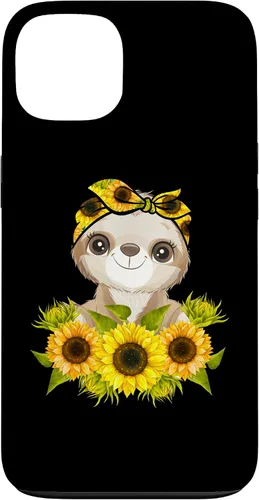 Vista 7 de Sunflower Garden Sloth Gardening Case for iPhone 17