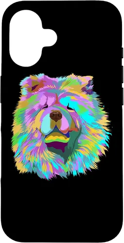 Vista 32 de Colourful Dog Chow Chow Case for iPhone 17