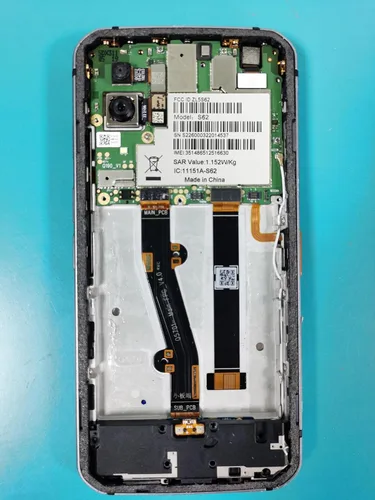 Vista 8 de Unifone S62 Teléfono celular resistente desbloqueado (128GB, 4GB) 5.7 pulgadas IP68 impermeable Android, cámara dual de 12 MP, batería todo el día