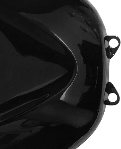 Vista 5 de Tapa de Tanque de Combustible para Motocicleta, Cubierta de Carenado Negro Brillante para SUZUKI GSXR1000 2005 2006, Cubierta de Inyección