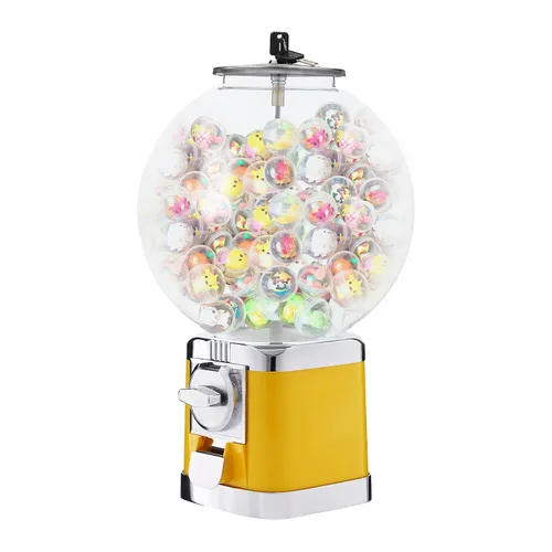 Vista 10 de Máquina expendedora, máquina de chicles y caramelos de gran capacidad para monedas de 1 dólar, máquinas expendedoras de juguetes con cápsulas