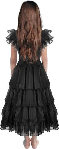 Vista 2 de SpeedBeauty Disfraz de película para niñas, disfraz de película, vestido de fiesta para niñas