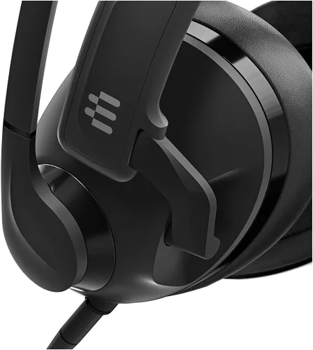 Vista 4 de EPOS Audio - Auriculares acústicos cerrados H3 con cable de audio (ónix negro)