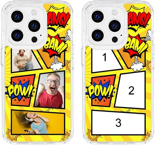 Vista 136 de Funda de teléfono personalizada para Apple iPhone 8 Plus iPhone 7 Plus, personalizada con foto, imagen, texto, imagen, diseño de imagen
