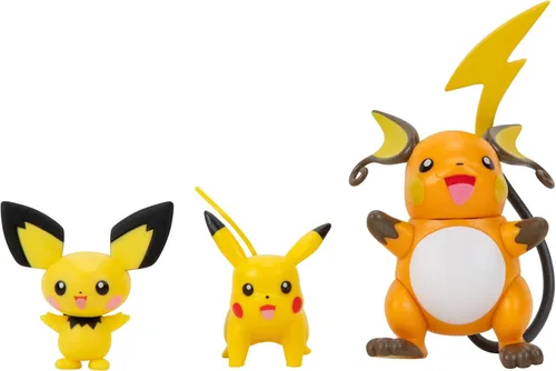 Vista 13 de Pokemon Select Evolution - Paquete de 3 figuras de batalla de Squirtle de 2 pulgadas, Wartortle de 3 pulgadas y figuras de batalla Blastoise de 4.5