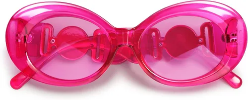 Vista 6 de VANLINKER Gafas de sol polarizadas redondas de moda para mujer Jackie O Bold Chic Oval Clout Gafas de sol VL9687