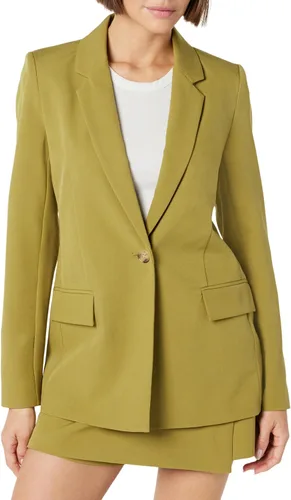 Vista 10 de The Drop Blake - Blazer largo para mujer Boucle negro