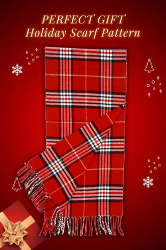 Vista 74 de Bufanda de invierno Achillea suave y cálida, de tartán, a cuadros, de cachemira, unisex