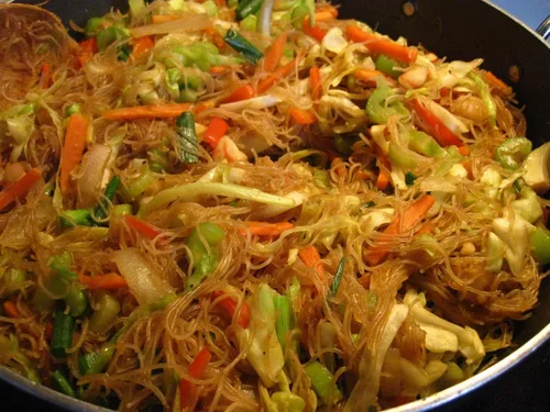 Vista 5 de Lungkow Vermicelli Bean Thread Fideos de vidrio 8 ct 10.56 oz/300gm: Producto no OGM de Taiwán