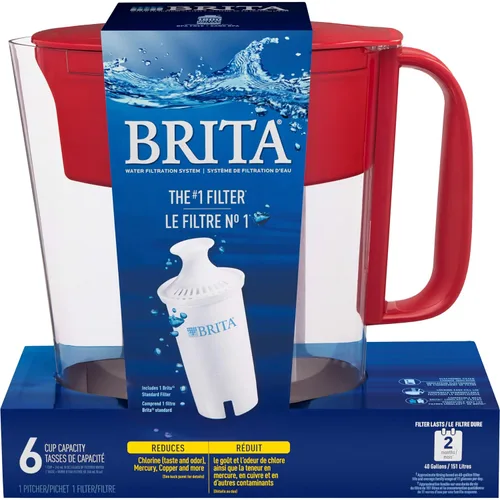 Vista 8 de Brita Metro - Jarra de agua con 1 filtro de larga duración