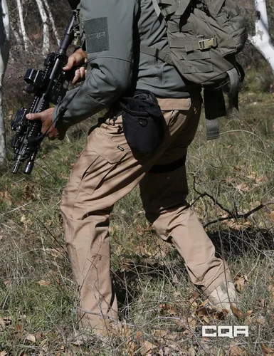 Vista 7 de CQR Pantalones tácticos tipo cargo, para hombre, tejido Ripstop, resistentes al agua, ligeros, para uso diario, para el trabajo, senderismo