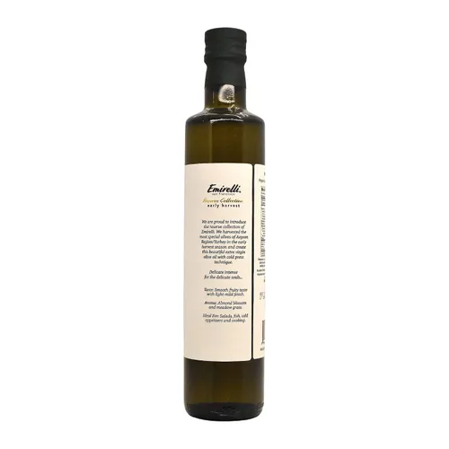 Vista 8 de Emirelli Aceite de oliva virgen extra orgánico, certificado por USDA, rico en polifenoles, primer prensado en frío, cosecha temprana, sabor suave