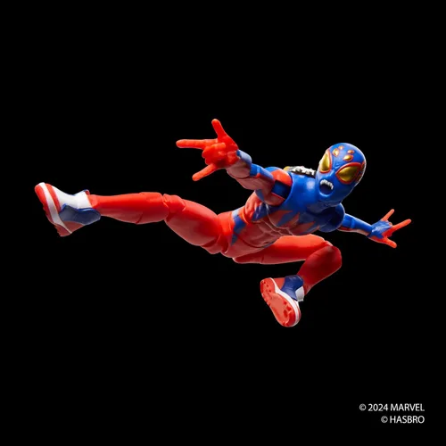 Vista 4 de Marvel Legends Series Spider-Boy, Retro Comics Figura de acción coleccionable de 6 pulgadas