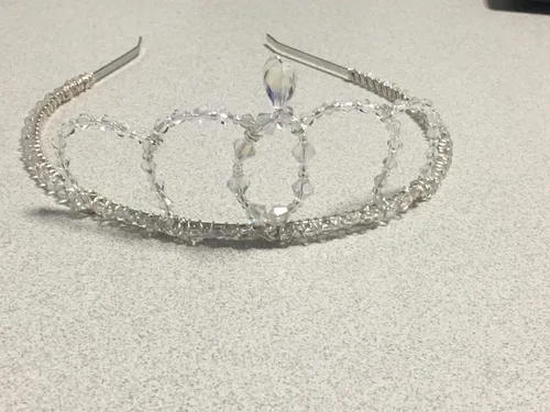 Vista 5 de 12 diademas de metal liso en tono plateado dorado y negro para bricolaje con base de tiara en blanco, bandas para la cabeza, 3 colores, 0.118