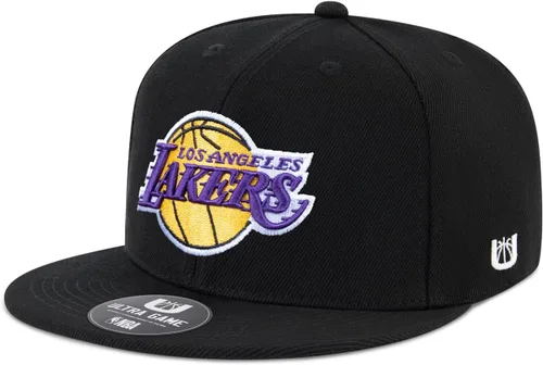 Vista 34 de Ultra Game Gorra de béisbol negra Ultimate oficial de sarga con broche a presión de la NBA para hombres