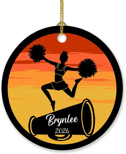Vista 32 de Adorno personalizado de tiro con arco de Navidad 2025, adorno de Navidad con arco y flecha, regalo con nombre de arquero, año, adorno de jugador