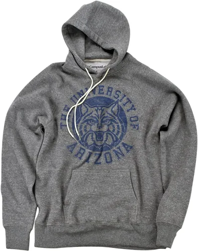 Vista 38 de Campus Lab Collegiate Classic Retro Stamp - Sudadera con capucha unisex para adultos