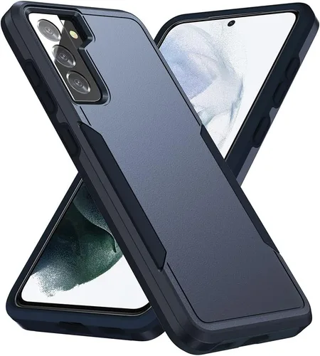 Vista 8 de Funda para Samsung Galaxy S21 (no para S21 Plus y S21 Ultra), resistente, a prueba de golpes, de grado militar, soporte de carga inalámbrica