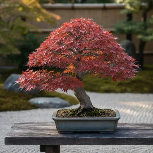 Vista 2 de Semillas de arce rojo japonés, semillas de bonsái, paquete de 30 semillas de árbol bonsái
