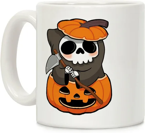 Vista 25 de LookHUMAN Tazas de Halloween Taza de café de Halloween - Tazas de café para decoración ideales para amantes y entusiastas de la decoración - Taza
