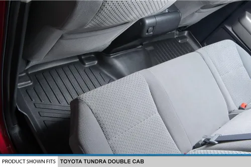 Vista 4 de MAXLINER Juego de alfombrillas de piso de 2 filas para Toyota Tundra 2007-2011