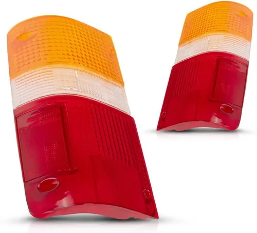Vista 4 de Compatible con Toyota Pickup 2/4WD 1989-1995 Par de lentes de luz trasera para lado del conductor y del pasajero, TO2808101, TO2809101 81561-89166