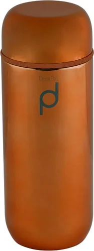 Vista 8 de Drinkpod Grunwerg - Botella de cápsula aislada al vacío, acero inoxidable, azul, 6.8 fl oz