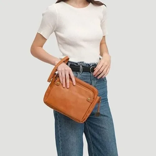 Vista 7 de 2023 - Bolsos cruzados de piel sintética y bolsos de mano, bolsos de hombro de cuero todoterreno, bolso con cartera integrada