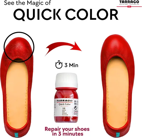 Vista 4 de Tarrago Quick Color Leather Repair - Tinte para zapatos botas y bolsos Multicolor