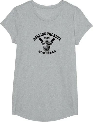 Vista 31 de Bob Dylan - Camiseta Rolling Thunder S Gris Oscuro