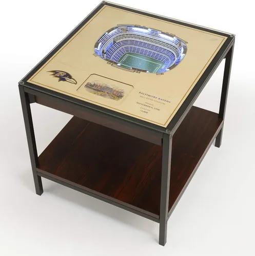 Vista 31 de YouTheFan NFL - Mesa auxiliar iluminada StadiumViews de 25 capas