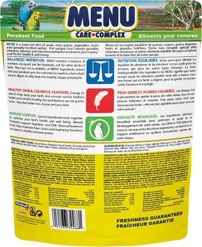 Vista 2 de Vitakraft Menu Premium Perico Alimento Fortificado con Vitaminas - Alimento