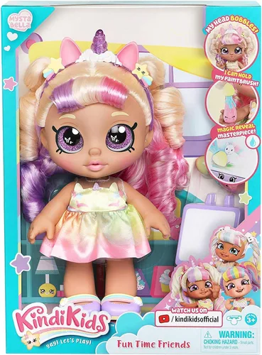 Vista 19 de Kindi Kids Aromática Sisters Pawsome Royal Family - Muñeca de Juego Preescolar de 10": Tiara Sparkles, Baby Kindi de 6.5": Teenie Tiara, y Kindi