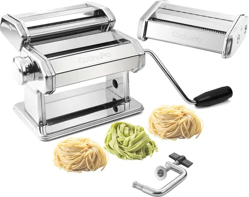Vista 8 de Juego de accesorios para máquina de pasta, incluye 5 cortadores diferentes