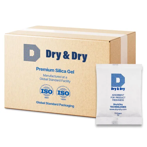 Vista 7 de Dry & Dry 0.02 oz [50 paquetes] Paquetes de gel de sílice seguros para alimentos y farmacéuticos desecantes - Paquetes de gel de sílice Tyvek®