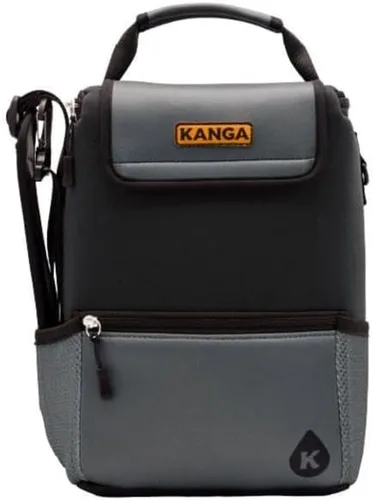 Vista 9 de Bolsa enfriadora aislada Kanga - Bolsa enfriadora suave - Enfriador de bebidas para 6 o 12 latas de cerveza y seltzer - Enfriador aislado a prueba