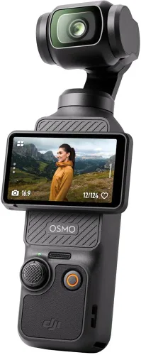 Vista 2 de DJI Osmo Pocket 3 Creator Combo, CMOS de 1 pulgada, resolución 4K/cámara de vlog de 120 fps, paquete de estabilización de 3 ejes + accesorios que