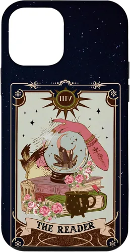Vista 16 de Tarot Card Lover Tarot Reader Fortune Teller Book Lover Funda para iPhone 17