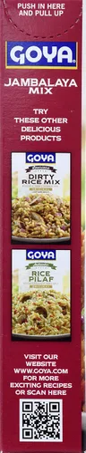 Vista 5 de Goya Foods Louisiana Style Jambalaya Rice Mix, 7 onzas (paquete de 12)