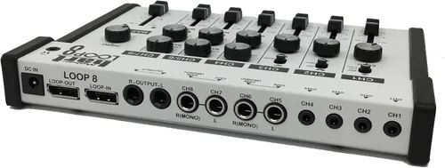 Vista 2 de Maker hart Loop Mixer 8 0.138 in/0.248 in JACK/Bluetooth/Phono EQ Pre-amplificar/micrófono Compatibilidad/mezclador de audio