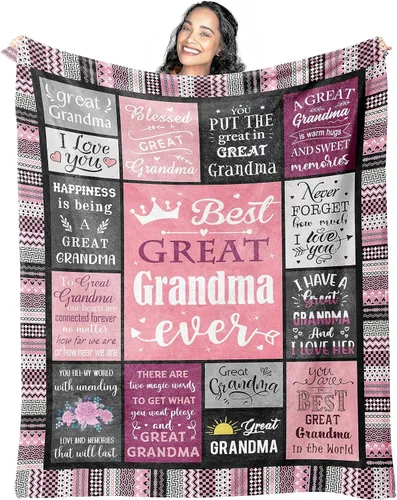 Vista 10 de Regalos de cumpleaños para mujer, manta de 60 x 50 pulgadas, regalos de cumpleaños para mejores amigas, manta de mejor amiga para el trabajo, regalo