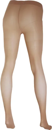 Vista 2 de Truform Sheer Pantyhose de maternidad, compresión de 15-20 mmHg, soporte de abdomen, 20 denier, beige, M