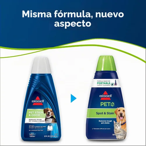Vista 8 de [Usado] Bissell 74R7 Fórmula portátil para máquina para manchas y olores de mascotas, 32 onzas, onzas líquidas