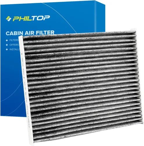Vista 14 de PHILTOP Filtro de aire de cabina HEPA con carbón activado, compatible con Tesla modelo 3 2017-2025, modelo Y 2020-2025, filtro para arriba el olor a