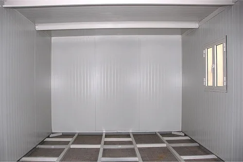 Vista 5 de Duramax Kit de cobertizo de almacenamiento (13 x 10 pies) para edificio aislado con parte superior plana para jardín, patio trasero, uso al aire