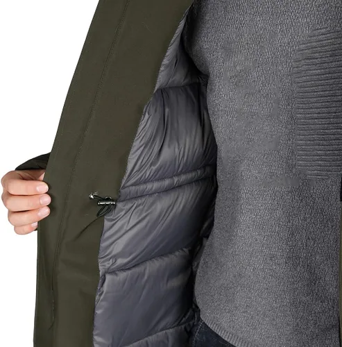 Vista 5 de Men's Ski Jacket Down Insulated Waterproof Winter Jacket Windproof Snowboard Snow Coat