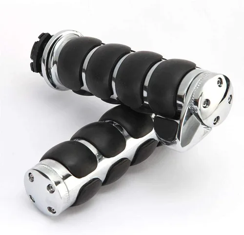 Vista 6 de Empuñaduras de manillar de motocicleta de 1 pulgada y 0.984 in, agarre antideslizante para motocicletas, cruceros, motos, helicópteros