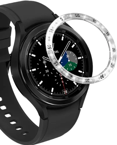 Vista 10 de FitTurn Anillo de bisel compatible con Samsung Galaxy Watch 4 Classic de 1.811 pulgadas/Galaxy Watch 1.811 pulgadas/Gear S3 Frontier &