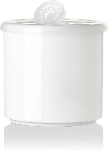 Vista 19 de Recipientes de cocina Sweejar, tarro de almacenamiento de cerámica para alimentos, recipientes apilables con tapa hermética de madera para servir